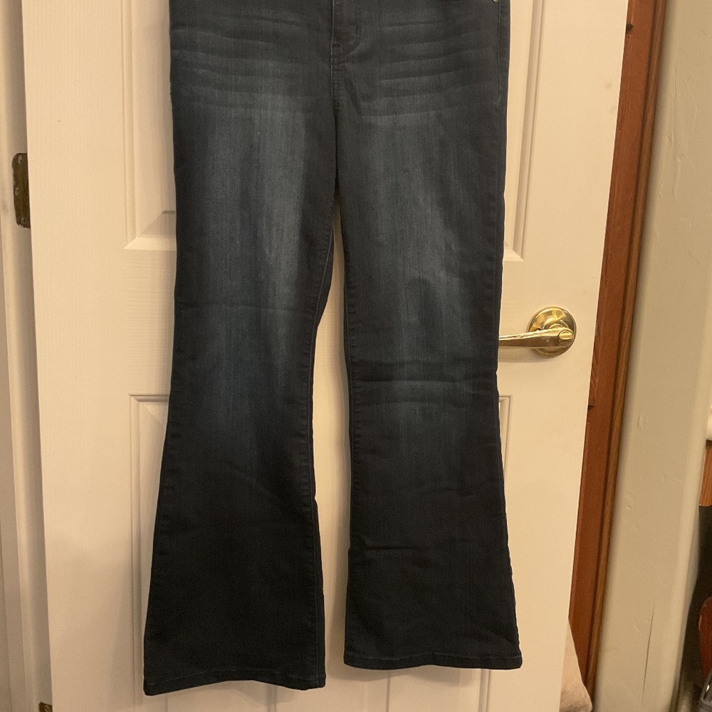 1822  Boot cut jeans Dark Blue 6P